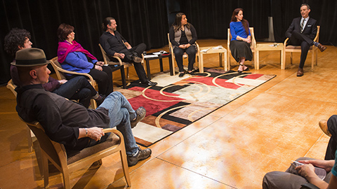 Panel discussion on Latino arts organizations
